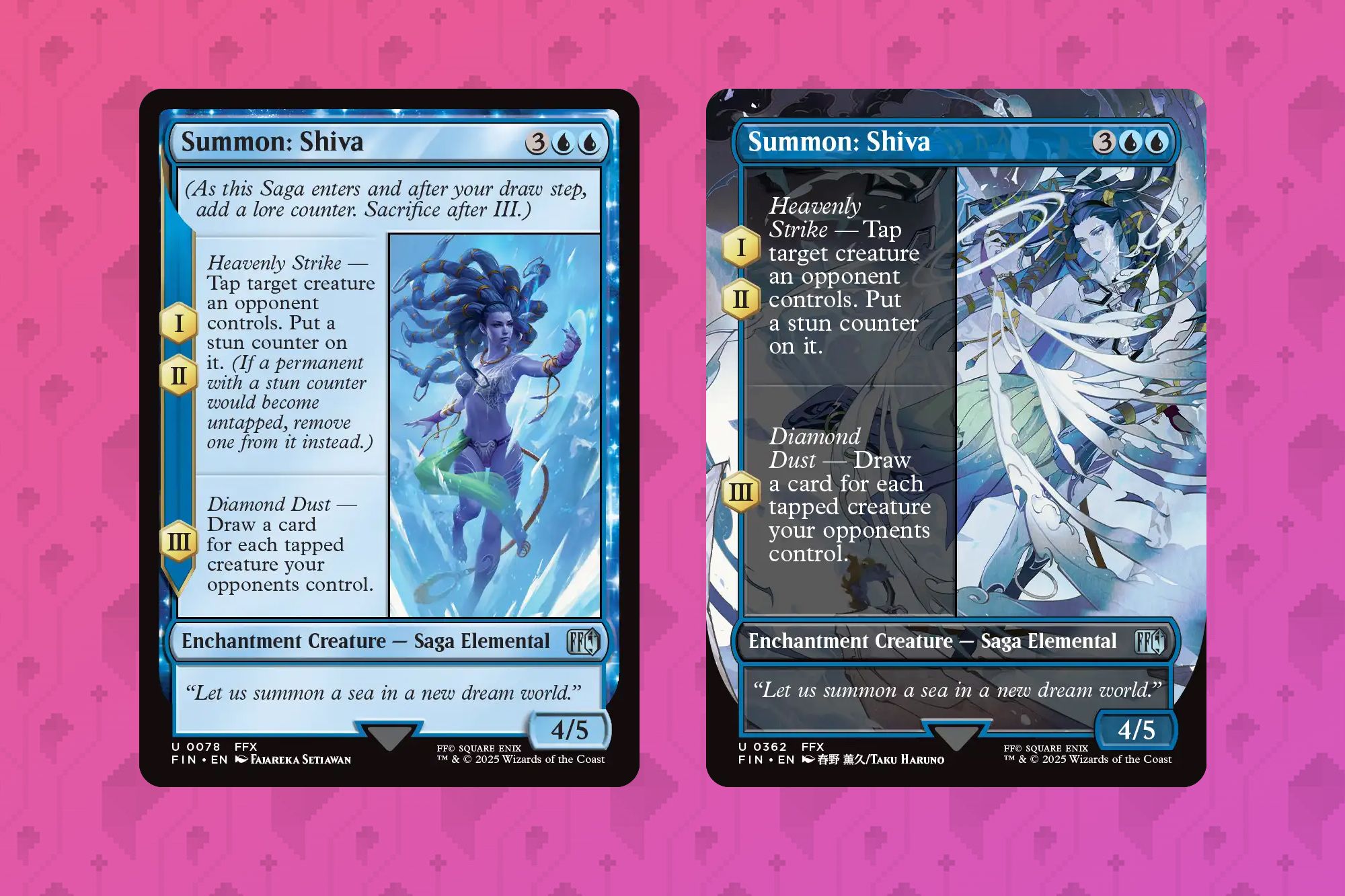 Magic's first Final Fantasy cards are here, and they look amazing