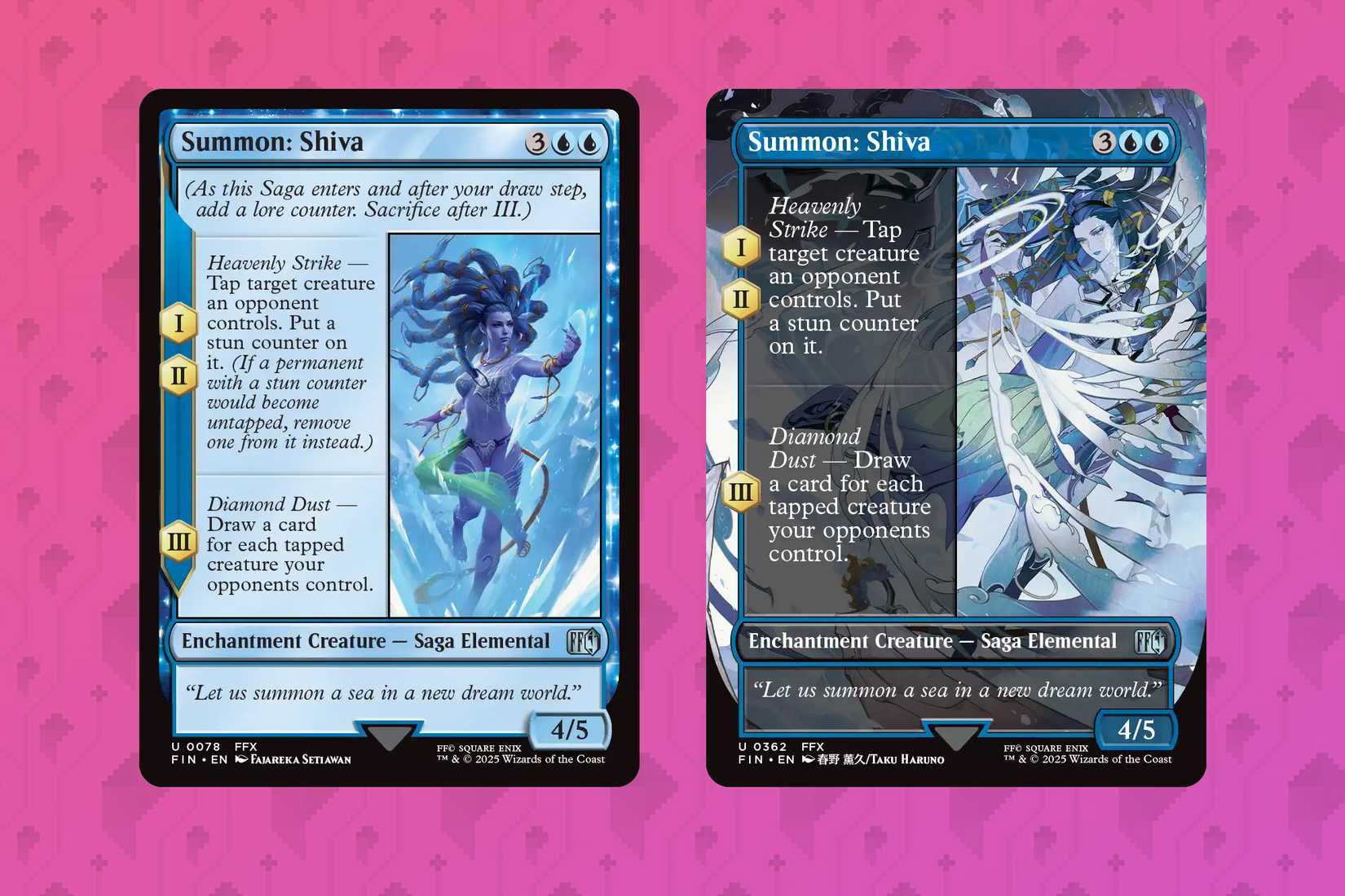 Magic's first Final Fantasy cards are here, and they look amazing Magic's first Final Fantasy cards are here, and they look amazing