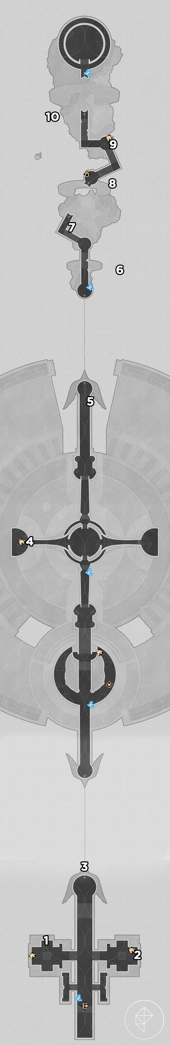 Where to find all nymphs in Honkai: Star Rail