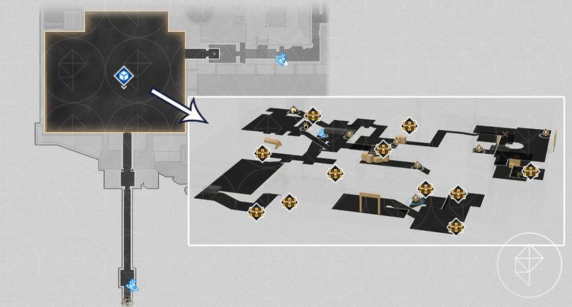 Honkai: Star Rail Amphoreus treasure chest locations and map