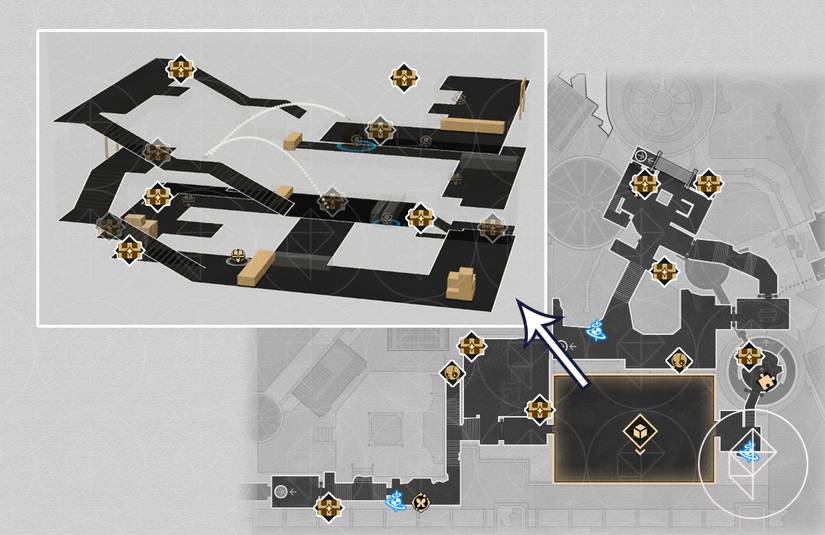 Honkai: Star Rail Amphoreus treasure chest locations and map