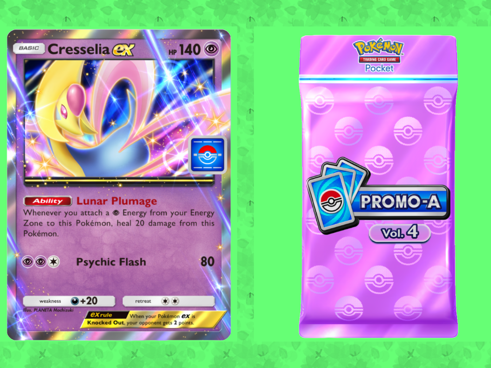 pokemon cresselia card Cresselia 74/196