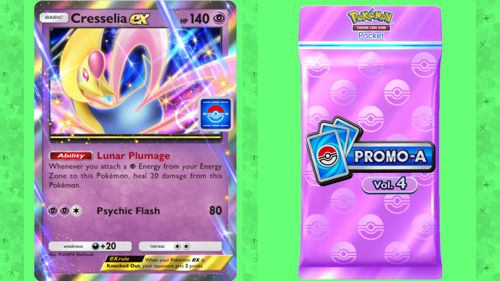 All Cresselia ex Drop Event cards and best decks in Pokmon TCG Pocket