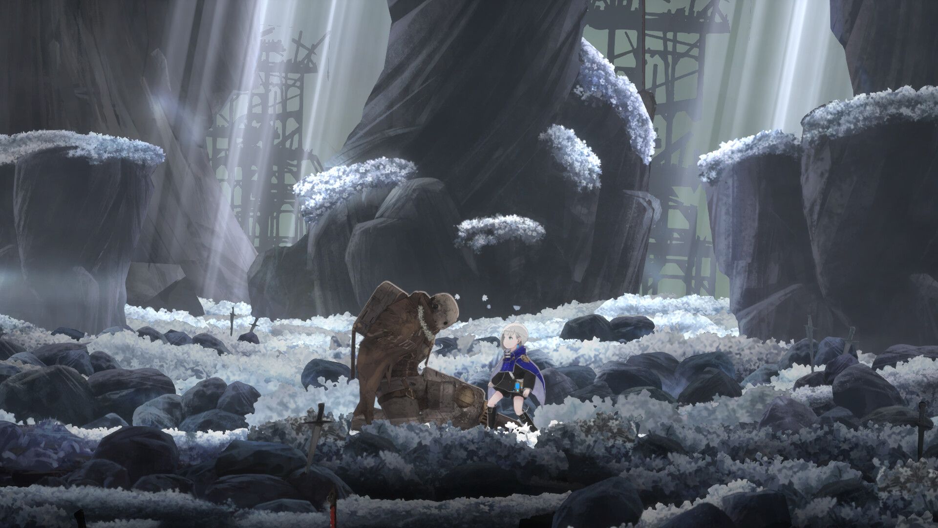 Ender Magnolia is a new Metroidvania with Nier and Pokémon vibes