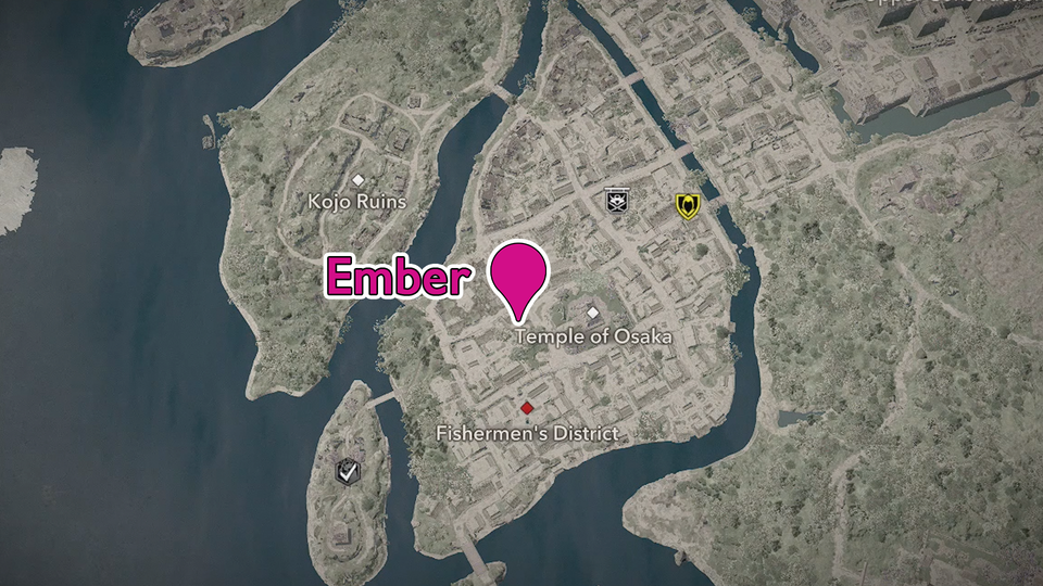 Ember Location All Kabukimono locations and rewards in Assassin’s Creed Shadows