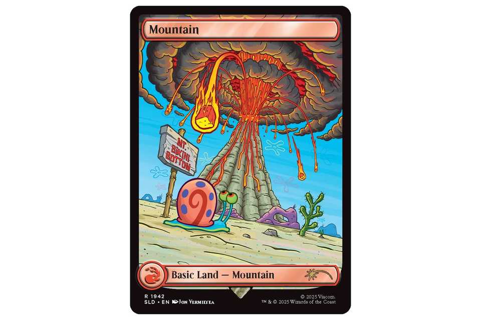 spongebob mtg card Copy Token Print main image 1
