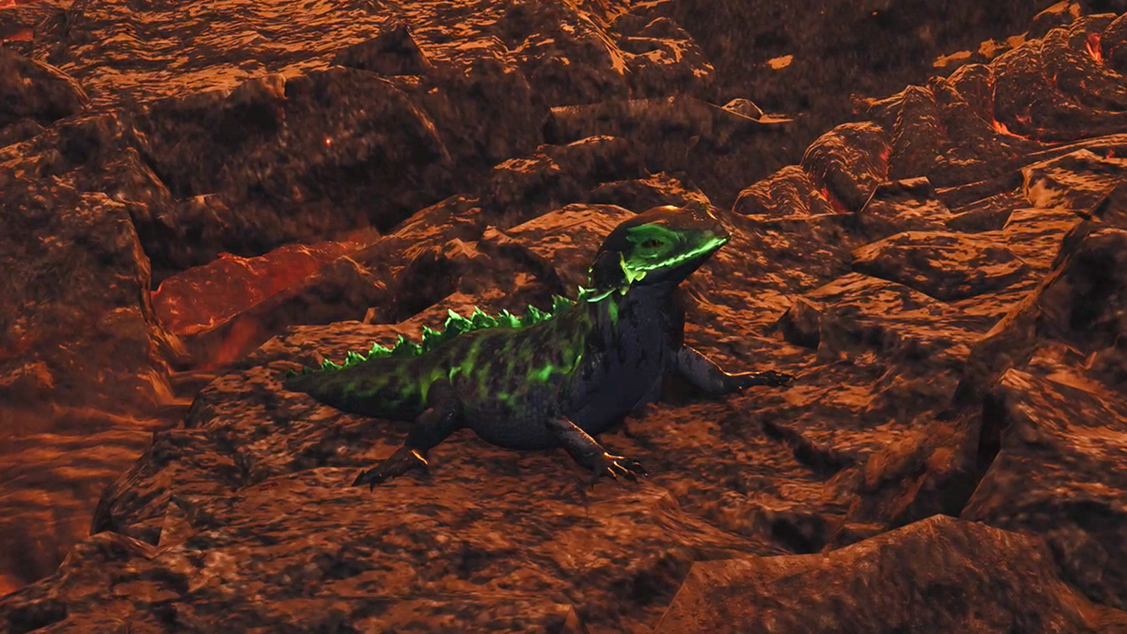 Where to find an ember rufflizard location in Monster Hunter Wilds