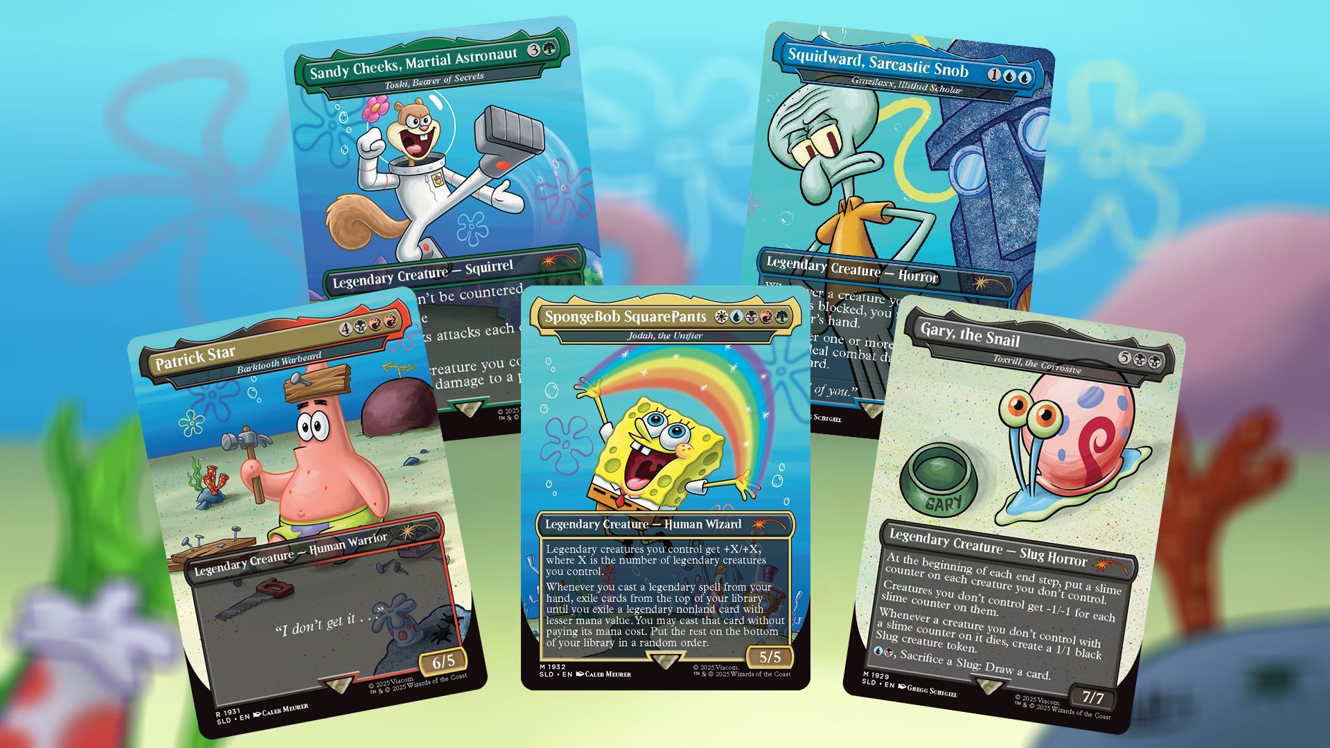 マジック：ザ・ギャザリング MTG SpongeBob SquarePants Bundle SpongeBob SquarePants Bundle | Secret Lair