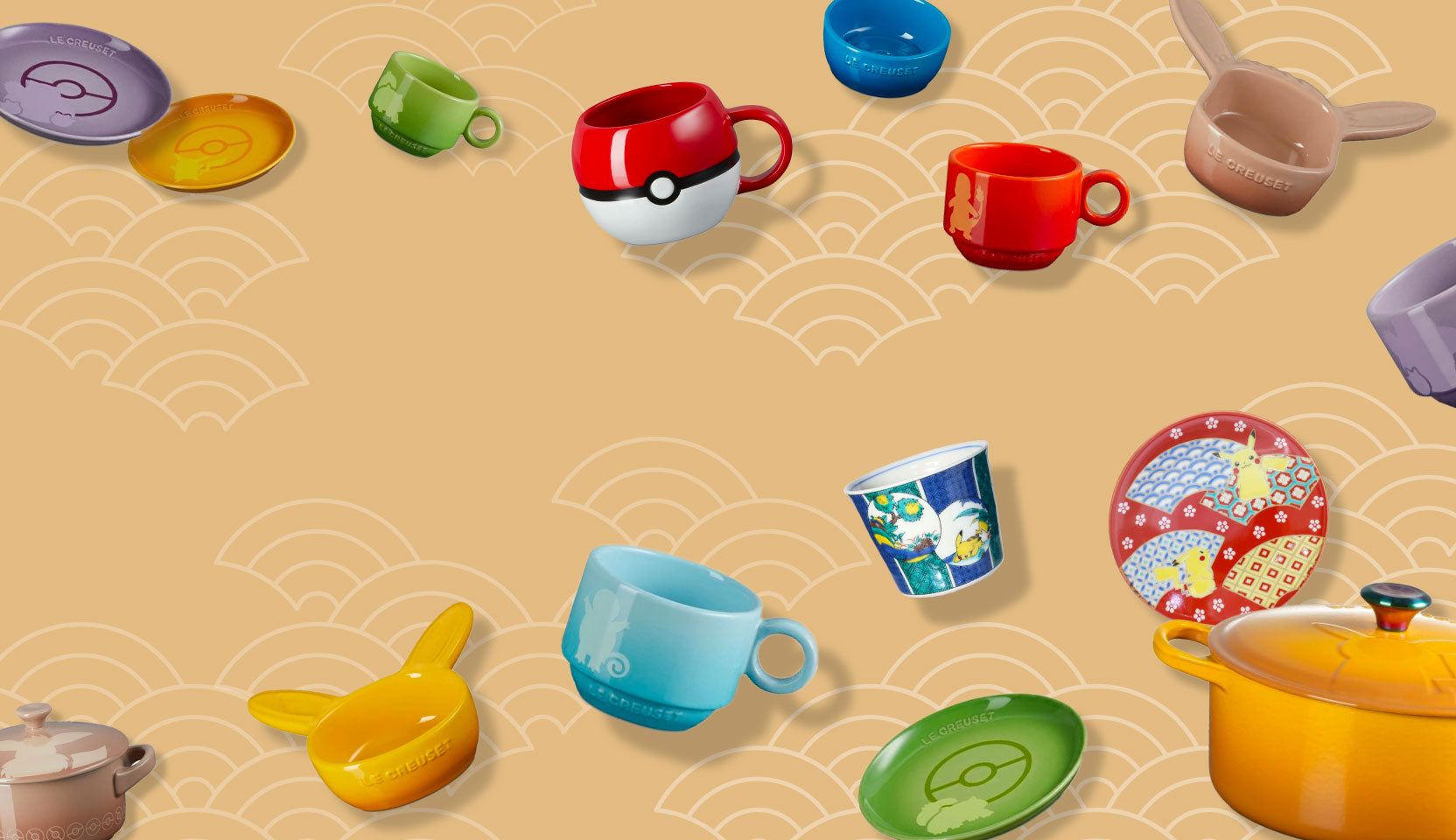 The Pokémon Le Creuset collection is now available in the US