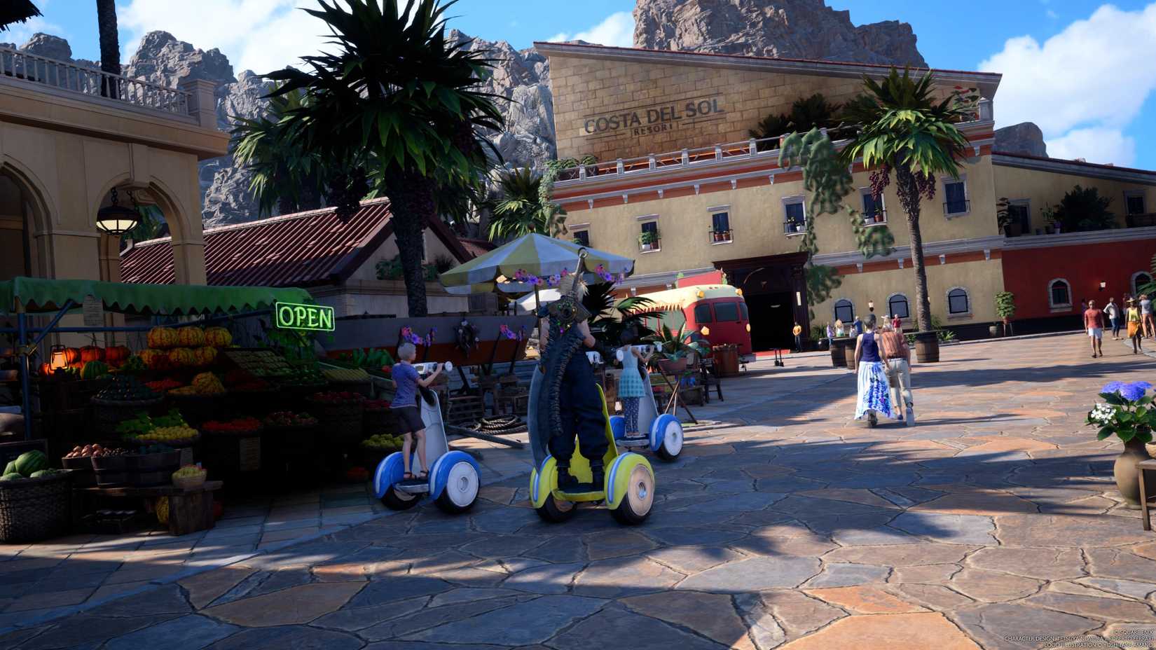 Final Fantasy 7 Rebirth’s Costa del Sol gives so much wanderlust it hurts