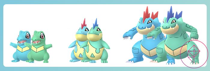 Pokemon GO: 10x Totodile Pokemon Bundle - High Chance For Lucky & Good IVs
