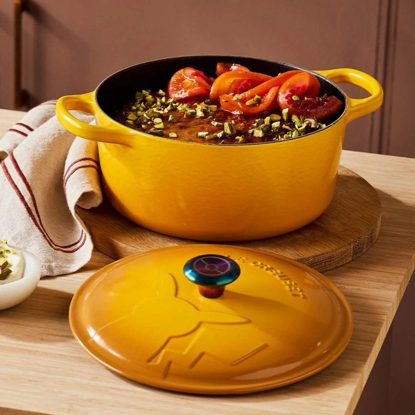 Caquelon Le Creuset - Fonte émaillée - Années 70 - Israel Caquelon Le Creuset - Fonte émaillée - Années 70 - Israel