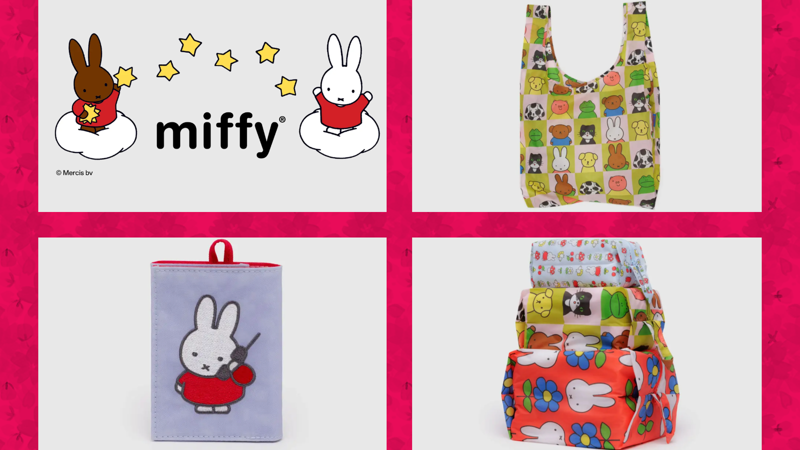 Miffy's Baggu bag and accessory lineup is available starting at $12