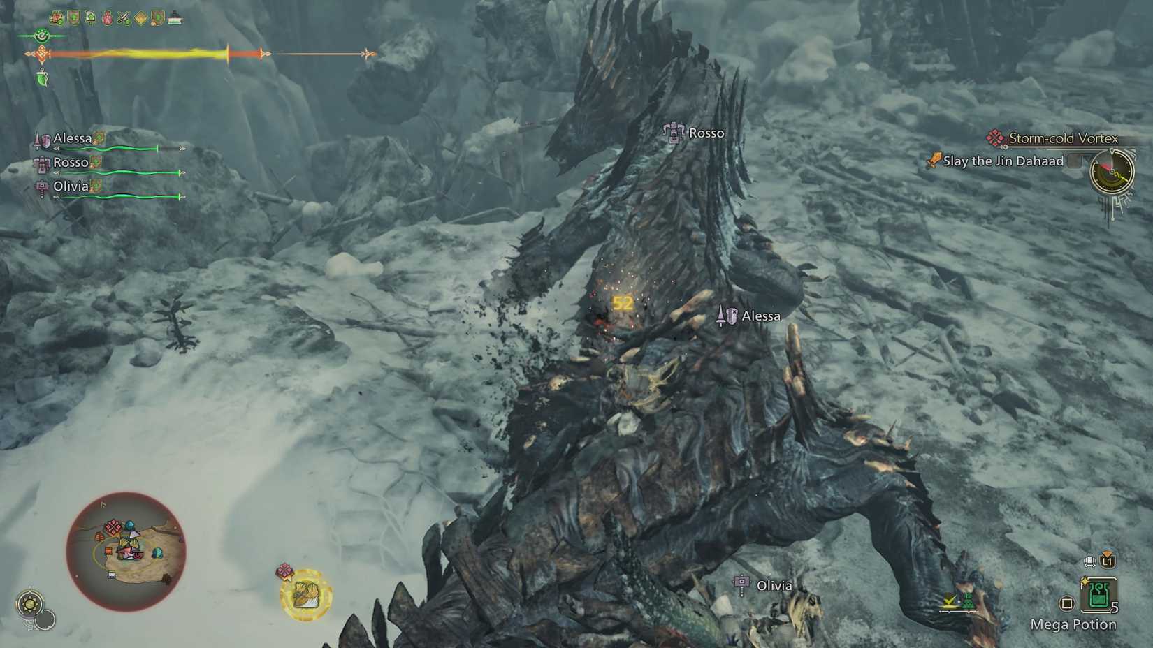 Jin Dahaad weakness, location, and strategy in Monster Hunter Wilds