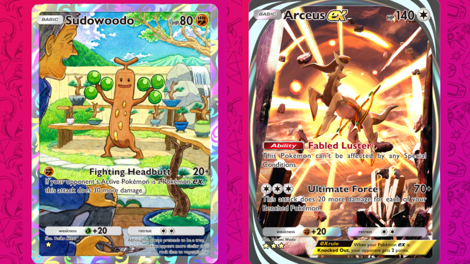 Sudowoodo is the best way to beat Arceus ex in Pokmon TCG Pocket