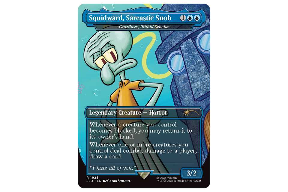 mtg transmute cards MTG Commander Deck EDH Deck SpongeBob SquarePants 100 Magic Cards –  Moonveil Games main image 1