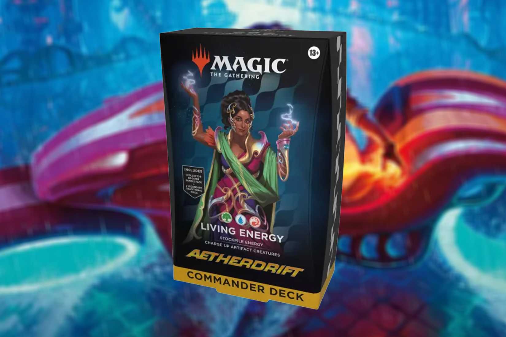 Magic: The Gathering Aetherdrift Commander Decks are up for pre-order Magic: The Gathering Aetherdrift Commander Decks are up for pre-order