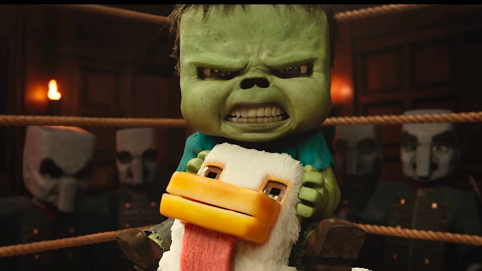 A Minecraft Movie’s mocap chicken jockey shoot sounds like a blast