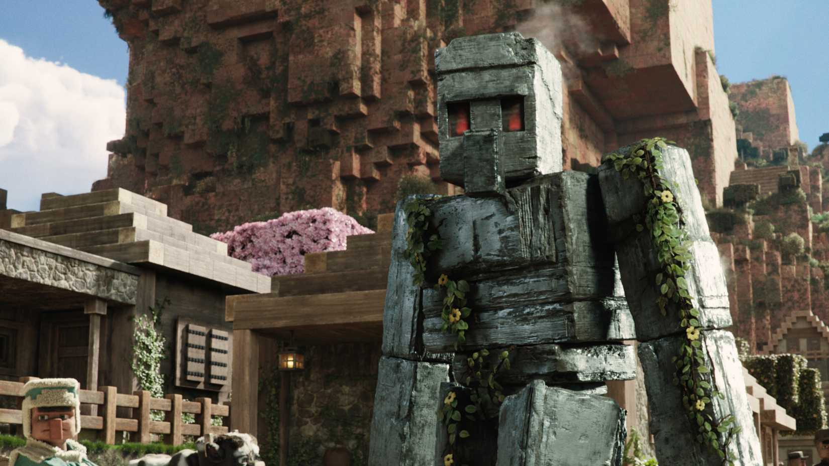 A Minecraft Movie’s ending is at war with the Minecraft game