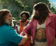 A Minecraft Movie scene