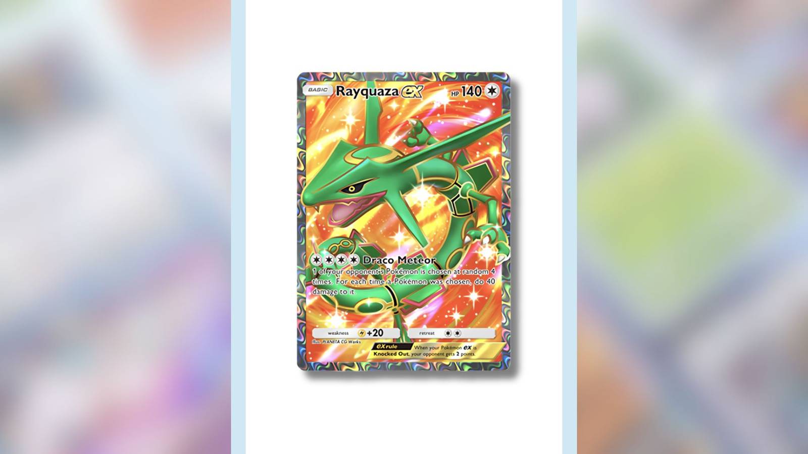 shiny rayquaza pokemon card XY: Ancient Origins main image 1