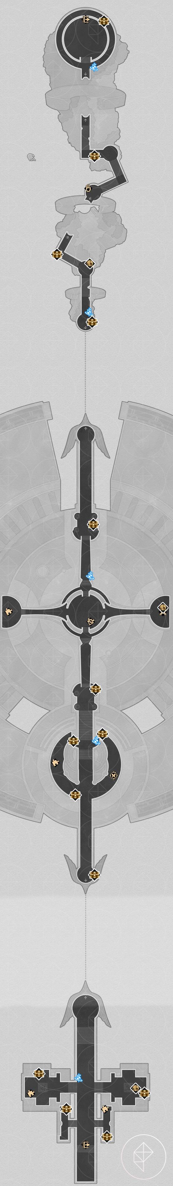 Honkai: Star Rail Amphoreus treasure chest locations and map