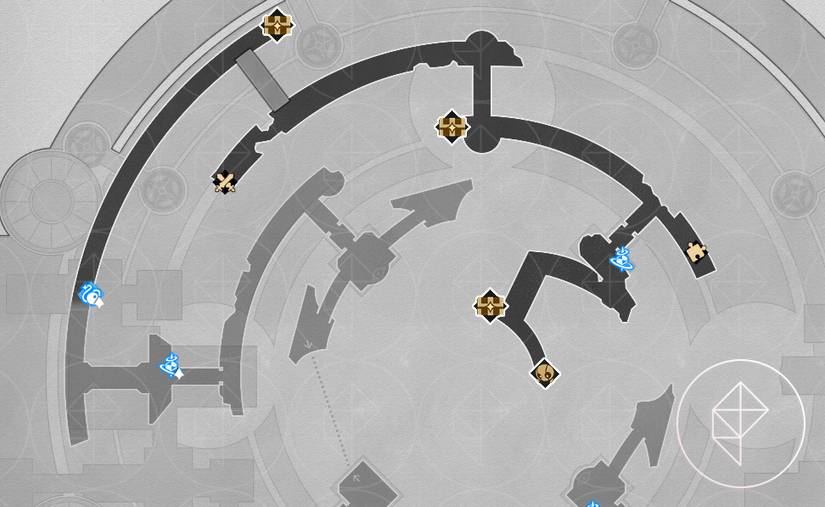 Honkai: Star Rail Amphoreus treasure chest locations and map