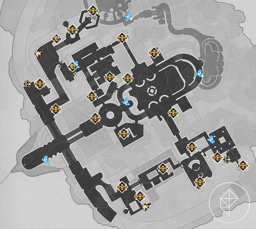 Honkai: Star Rail Amphoreus treasure chest locations and map