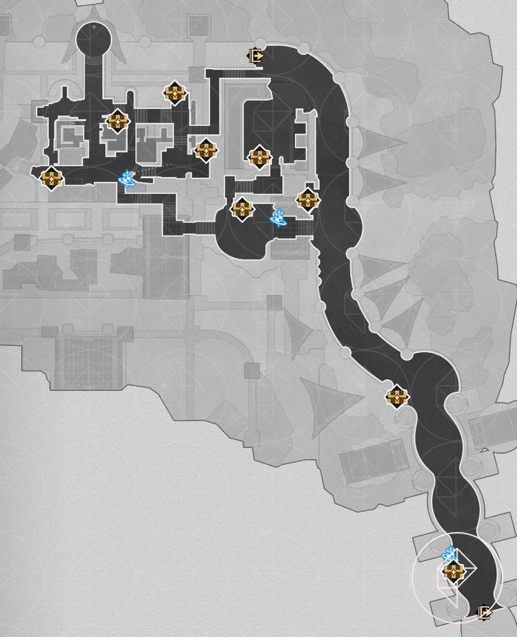 Honkai: Star Rail Amphoreus treasure chest locations and map