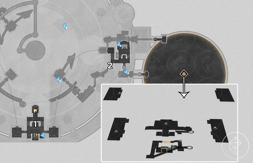 Where to find all nymphs in Honkai: Star Rail