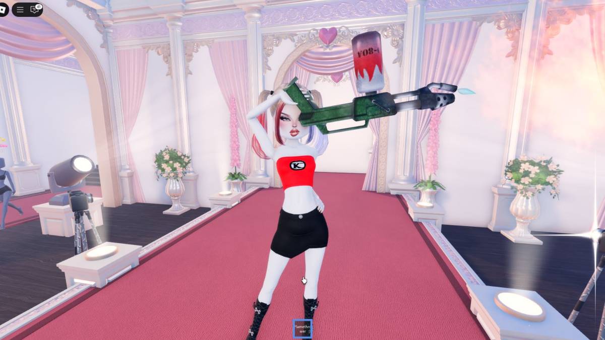 How to get an April Fools' event flamethrower code in Dress to Impress How to get an April Fools' event flamethrower code in Dress to Impress