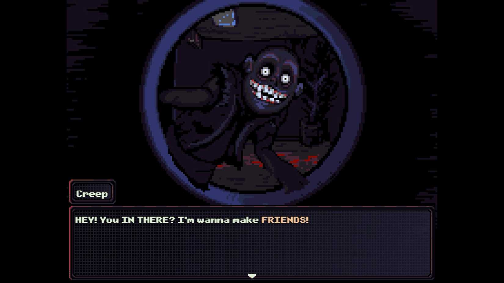 Look Outside is a cosmic horror RPG packed with humor and body horror