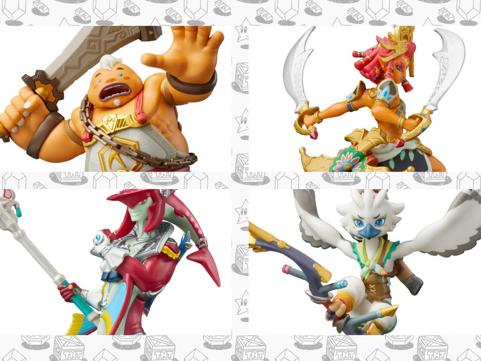 Four new Zelda amiibo are now available to pre-order