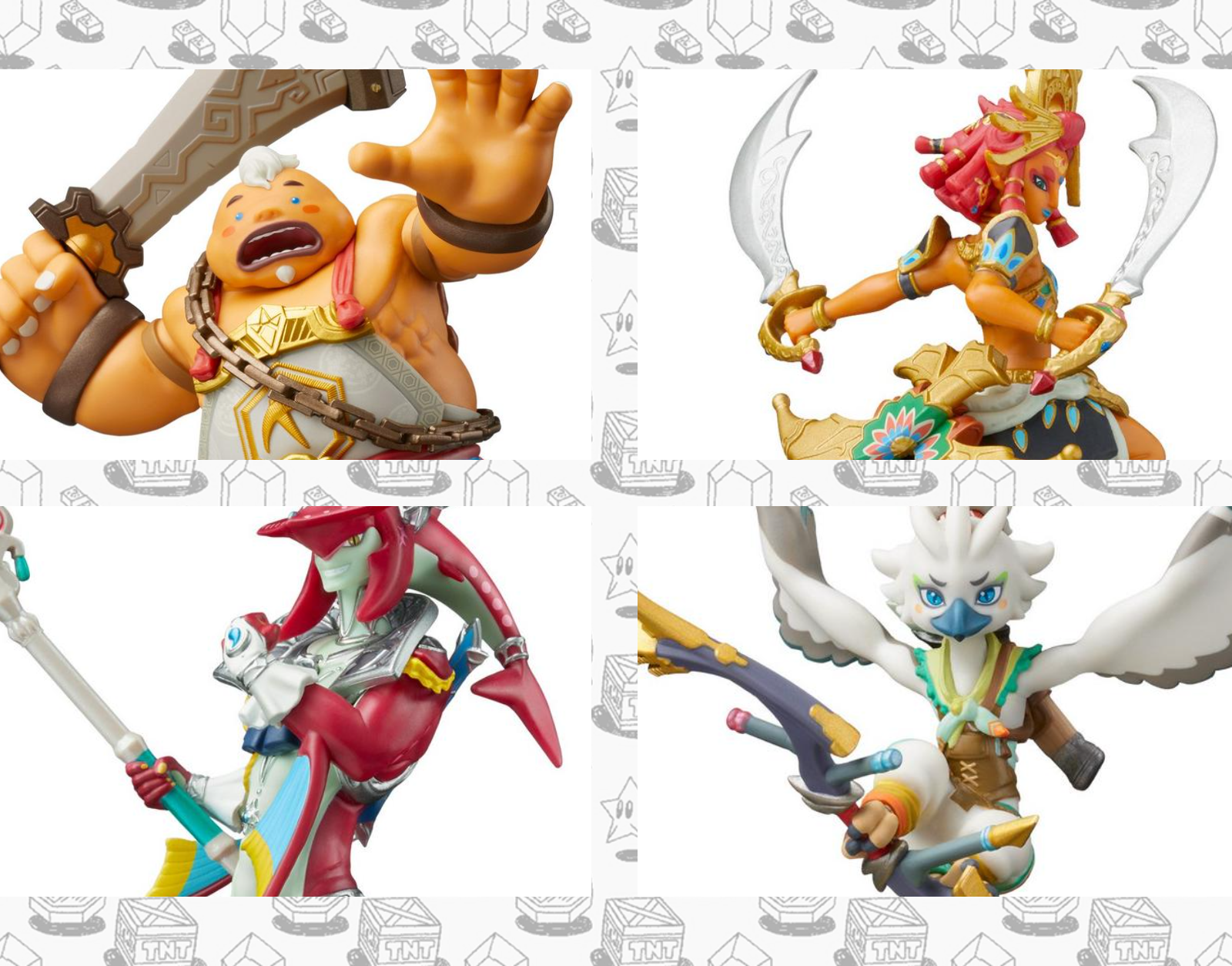 Four new Zelda amiibo are now available to pre-order