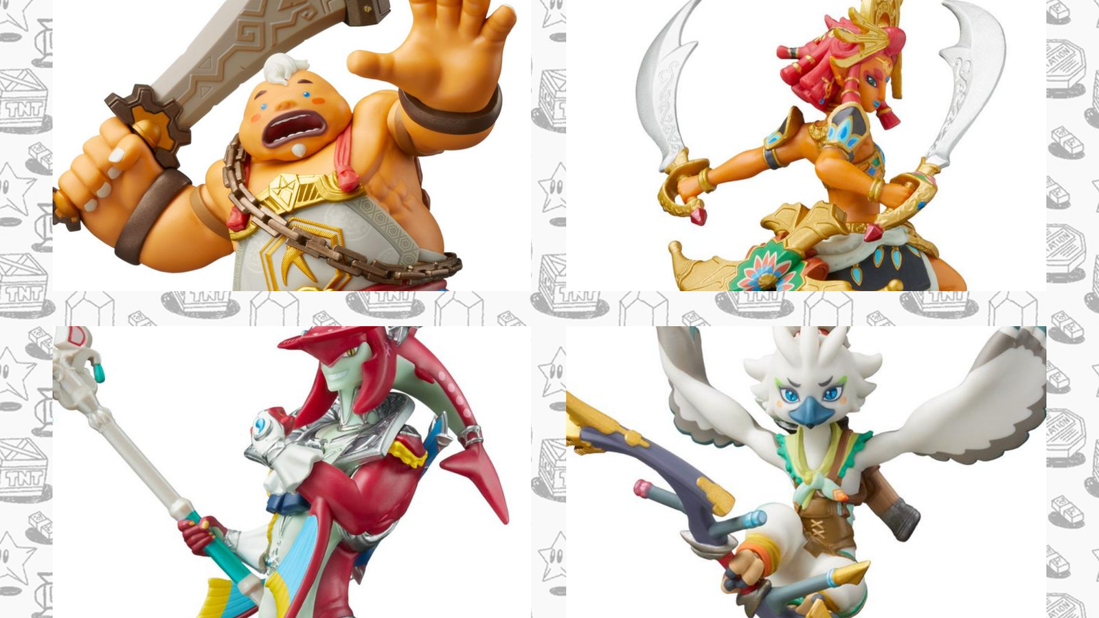 Four new Zelda amiibo are now available to pre-order