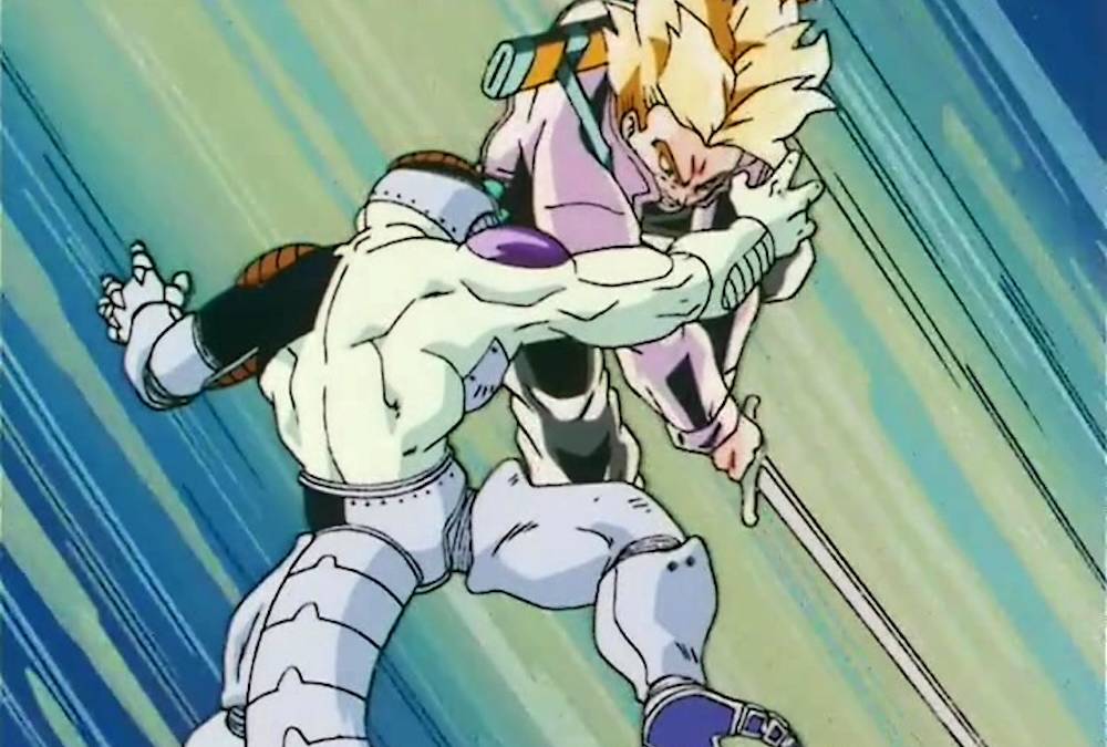 Dragon Ball Z killing off Frieza with a sword was actually absurd
