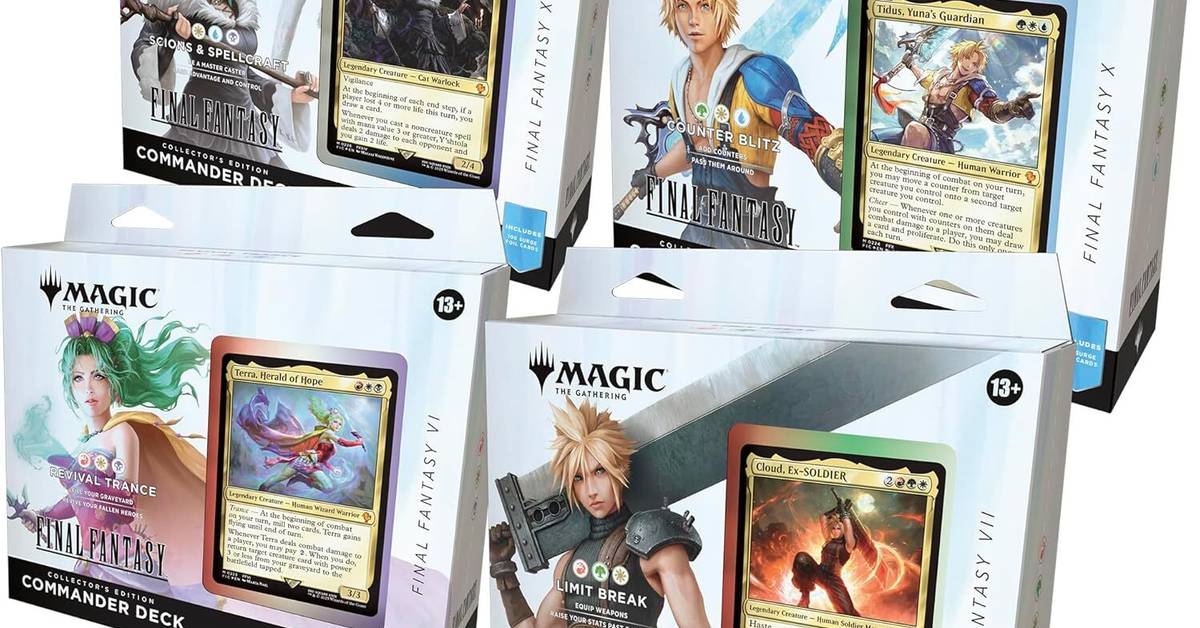 mtg ff commander decks price Amazon.com: Magic: The Gathering main image 0