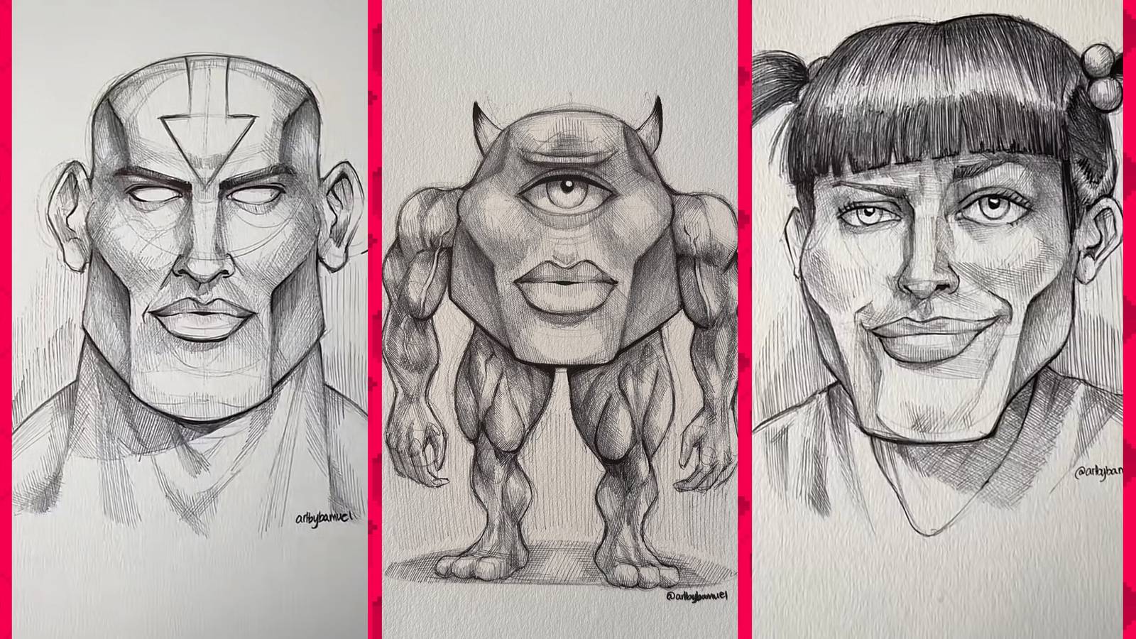 This TikTok artist’s secret to viral meme art: buff cartoon characters