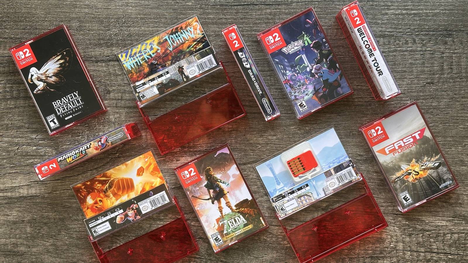 Nintendo Switch 2 cassette tape cases are better than the real boxes