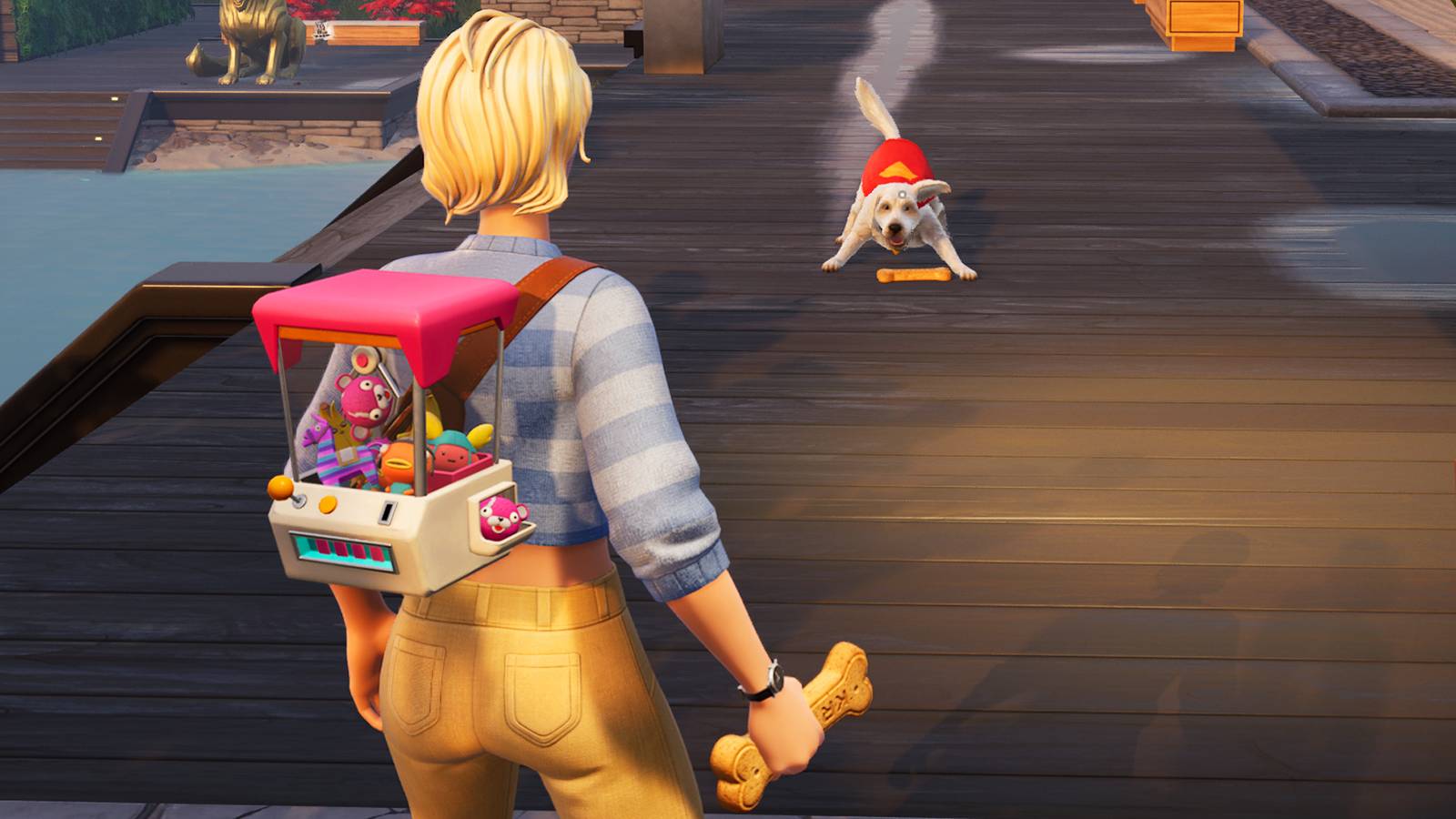 How to use Krypto Treats in Fortnite