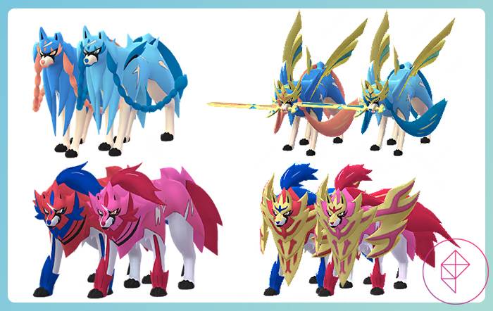 Pok&eacute;mon GO - Shiny Zamazenta (Crowned Shield) - Account Mini P T C, Nuovo