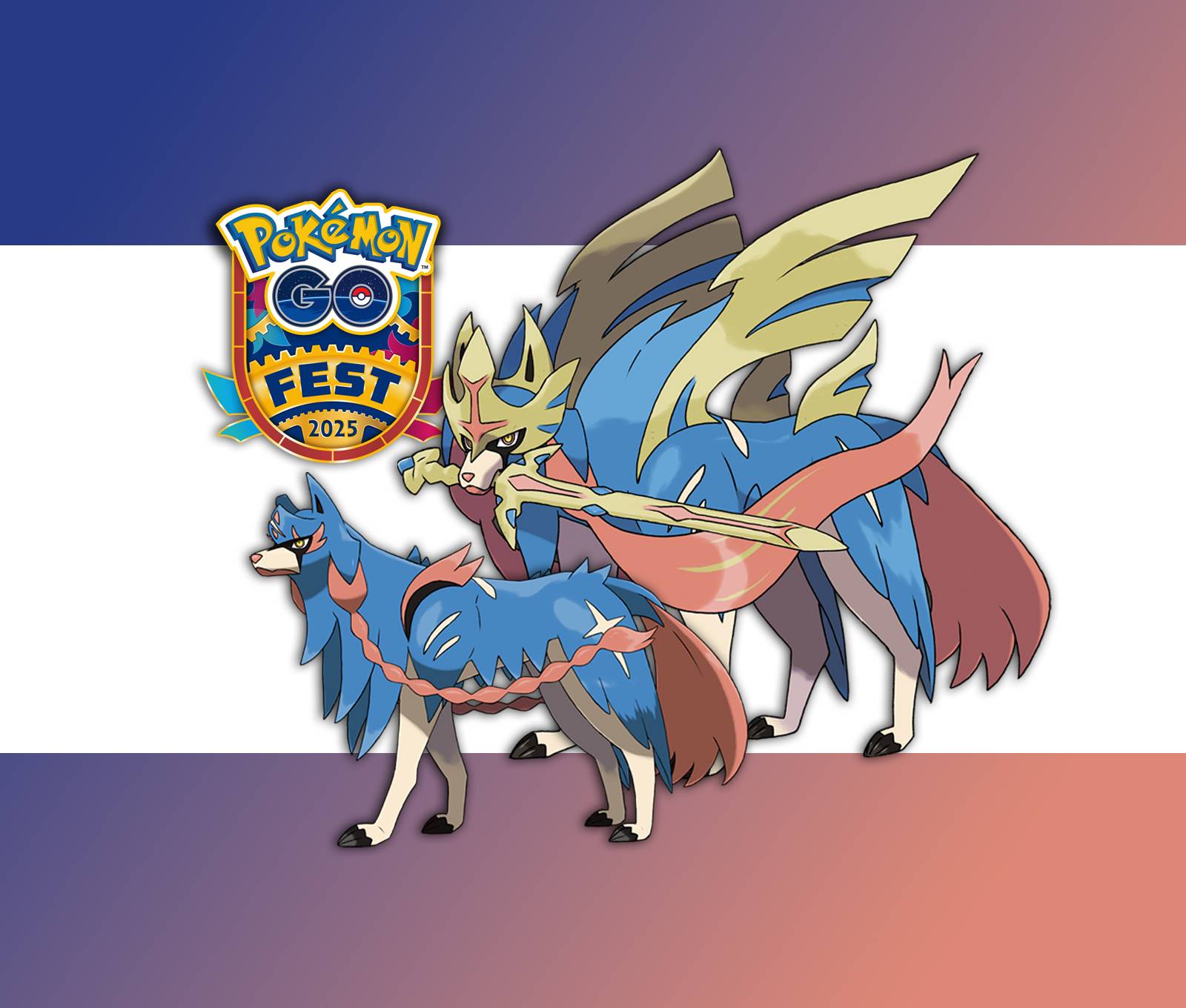 Zacian Niveau 40 Pokémon Go - 2 Attaçons Chargées, échange Possible (Trade)