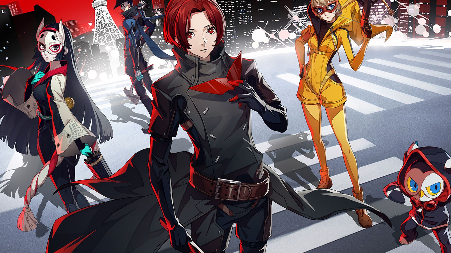 What is the protagonist's canon name in Persona 5 The Phantom X?