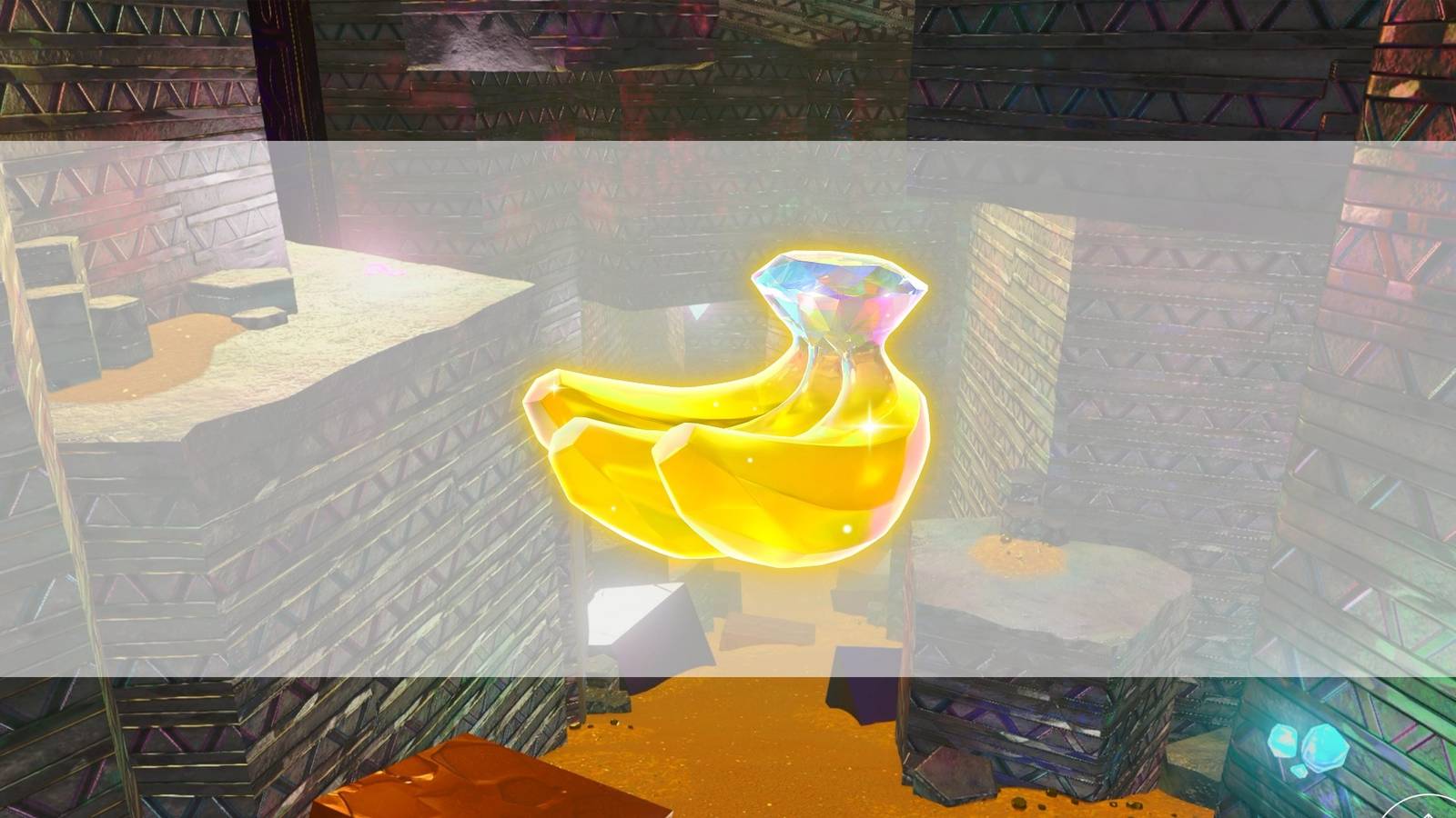 Forbidden Layer Banandium Gem (banana) locations in Donkey Kong