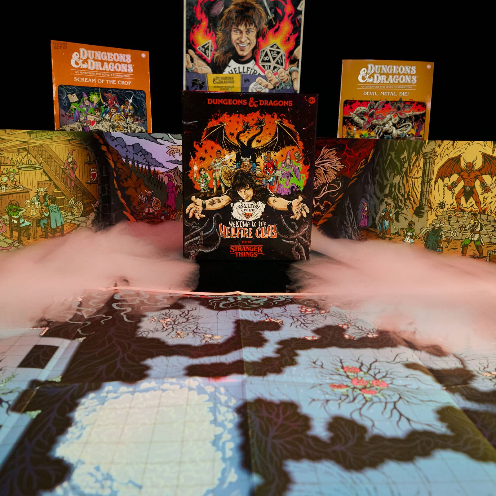 Join the Hellfire Club with the upcoming Stranger Things D&D board game