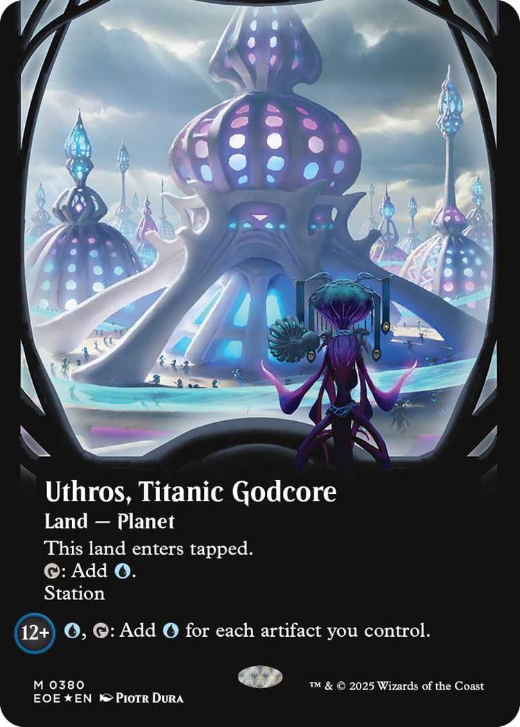 mtg spacecraft cards Edge Of Eternities - Legendary Spacecraft - Stellar Sights