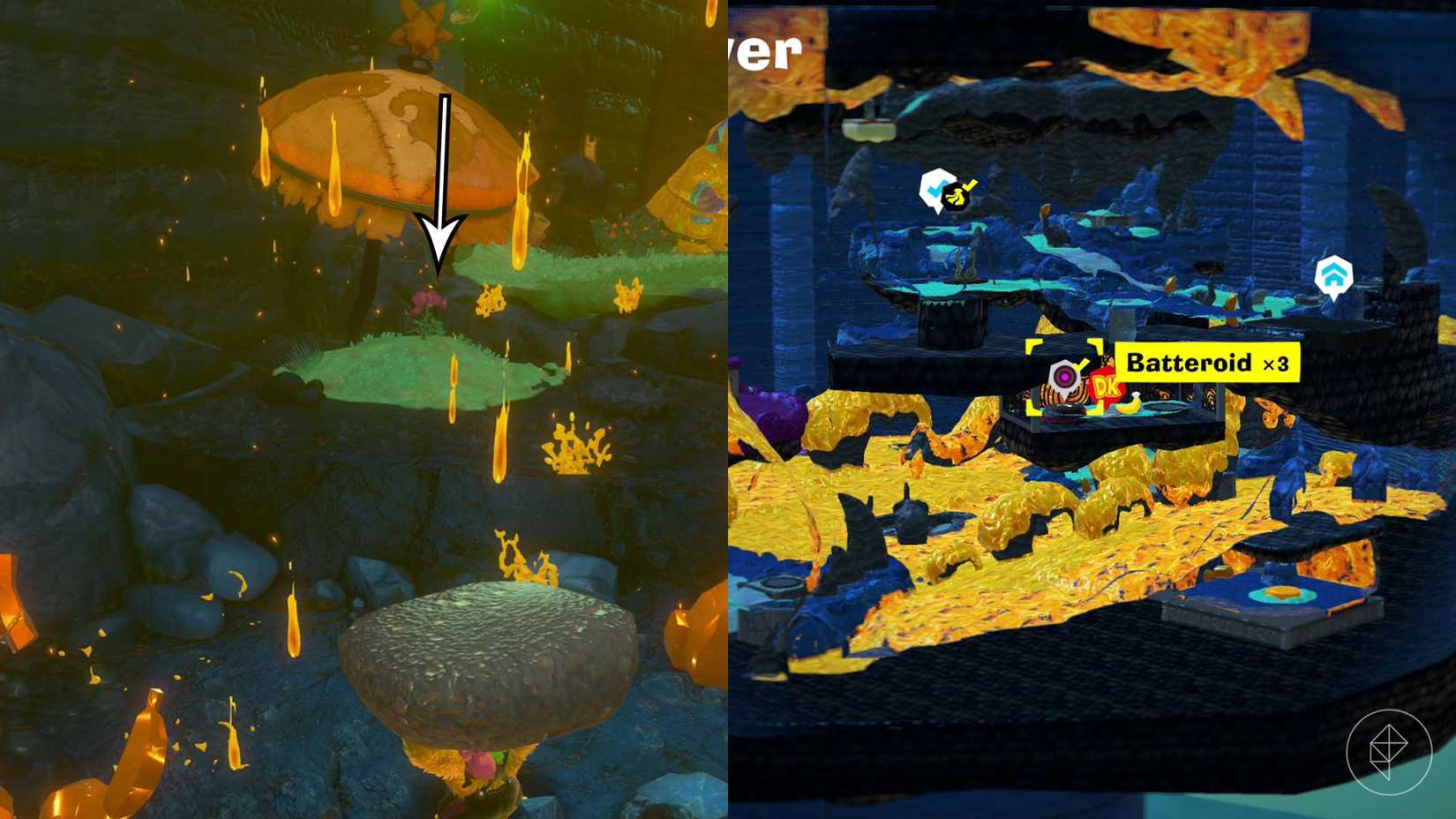 Tempest Layer Banandium Gem (banana) locations in Donkey Kong Bananza