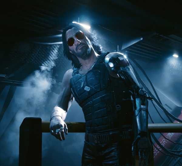 Johnny Silverhand in Cyberpunk 2077.