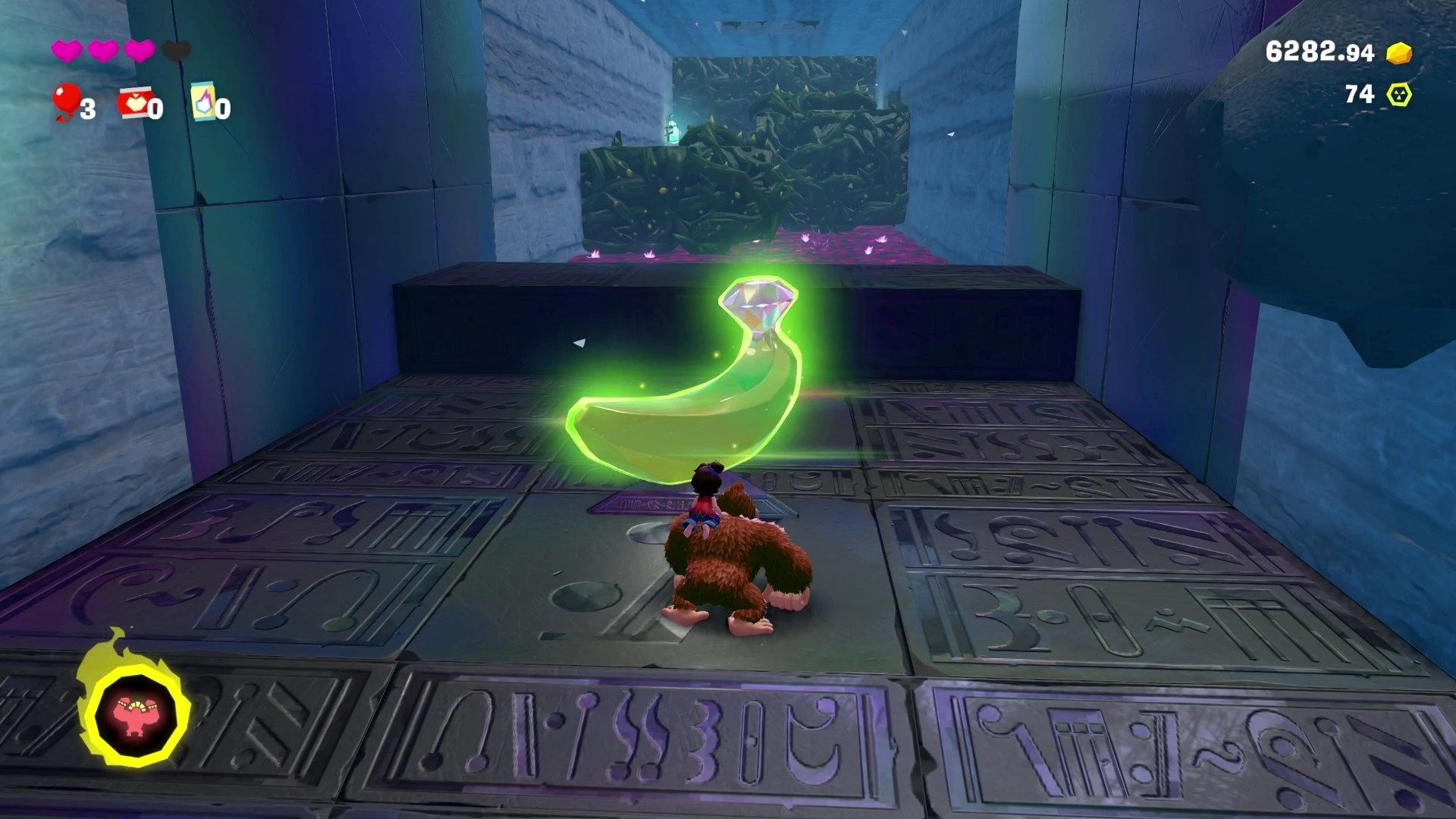 Lagoon Layer Banandium Gem locations in Donkey Kong Bananza
