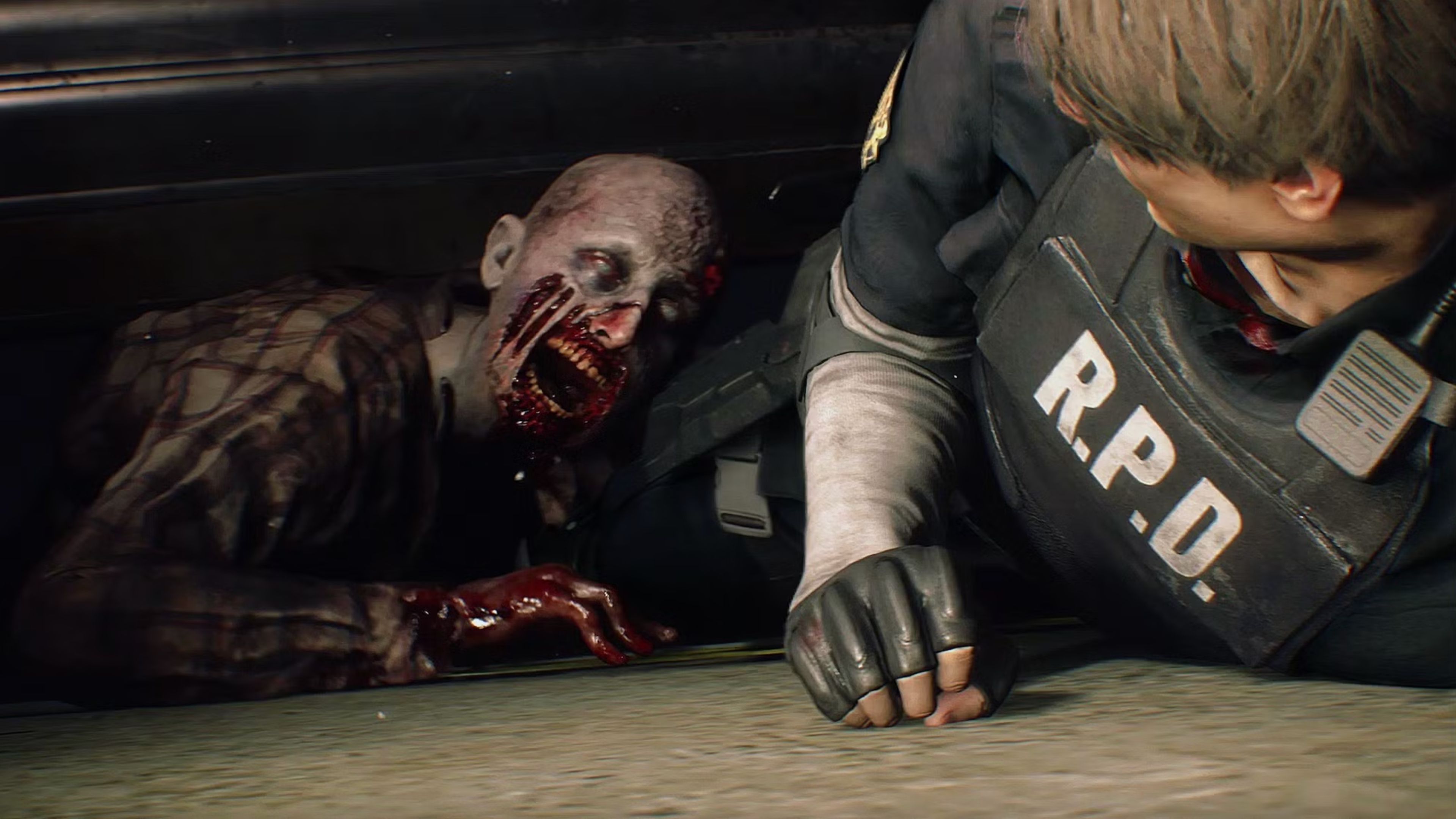 RE2 Remake In Game Screenshot 1